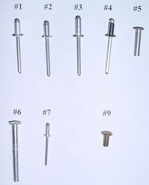 High Quality Auto Parts Stainless Steel Ladder Screw Rivets Semi