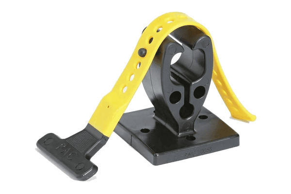 1005S-Y  Stow-N-Lok; Short (Yellow Strap)
