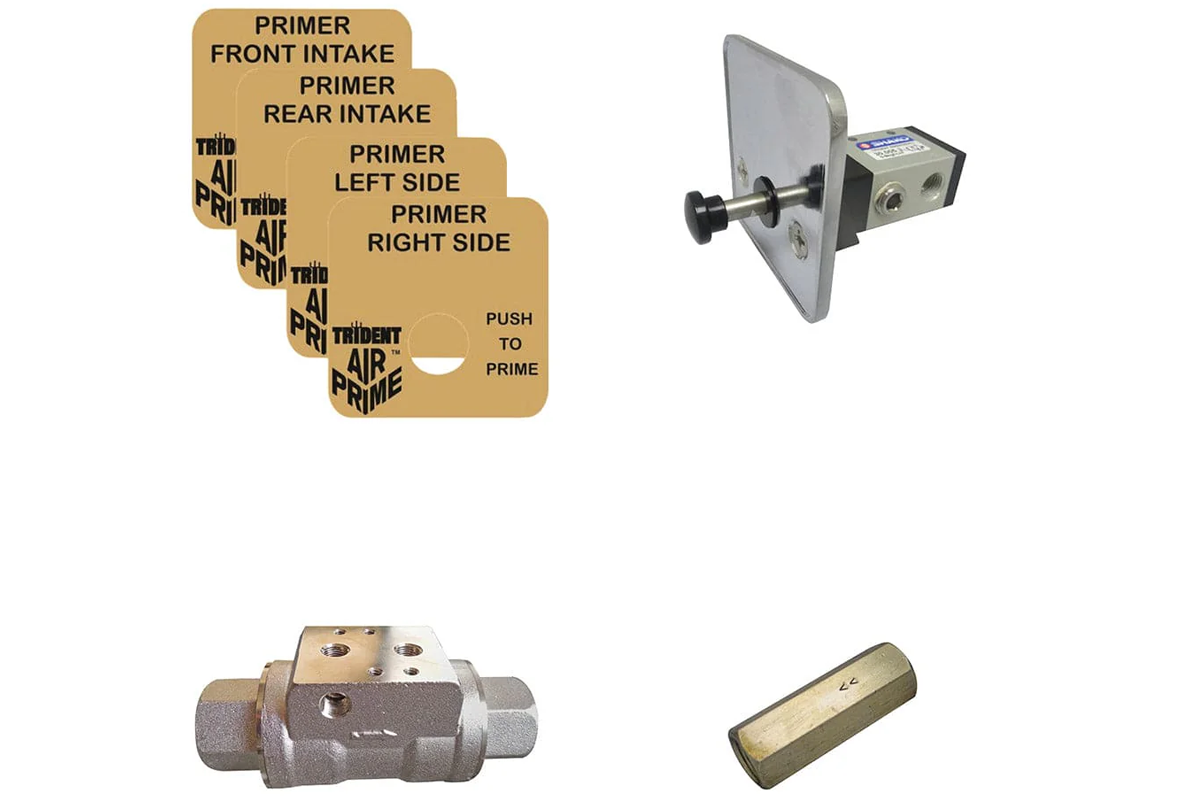 Trident  Air Primer Conversion Kit - Multi-Location AirPrime System, Adds Additional Locations Going From (2) to (3) Locations. Or From (3) to (4) Locations - 27.005.1