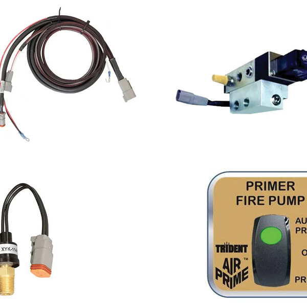 Trident Air Primer Conversion Kit - Single Location AirPrime System, Converts Manual to Automatic - 27.014.0