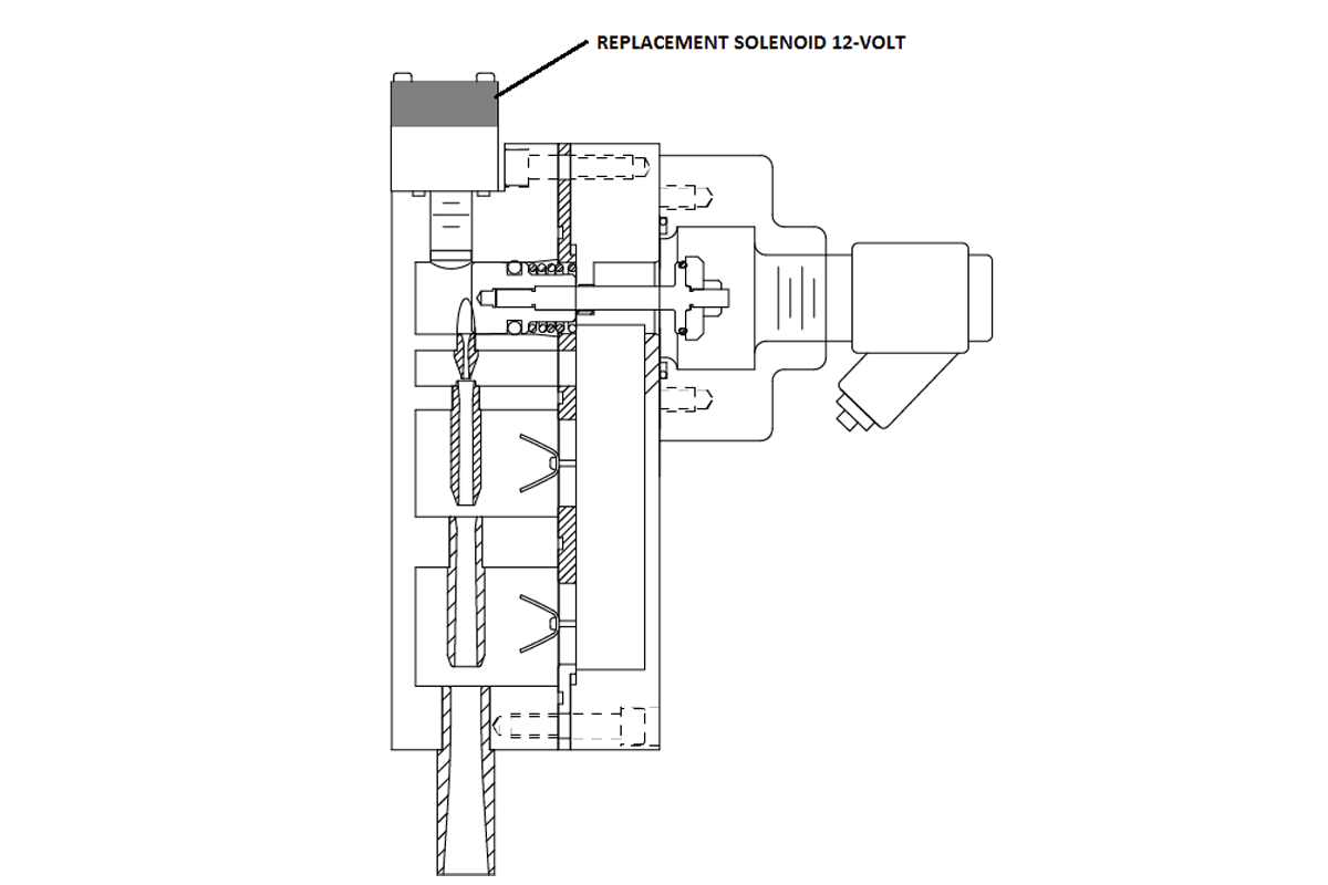 Trident  Air Primer Parts - Solenoid Valve 12-volt - 30.003.2