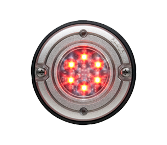 Whelen 3" Super LED Flashing Red Ajar Light