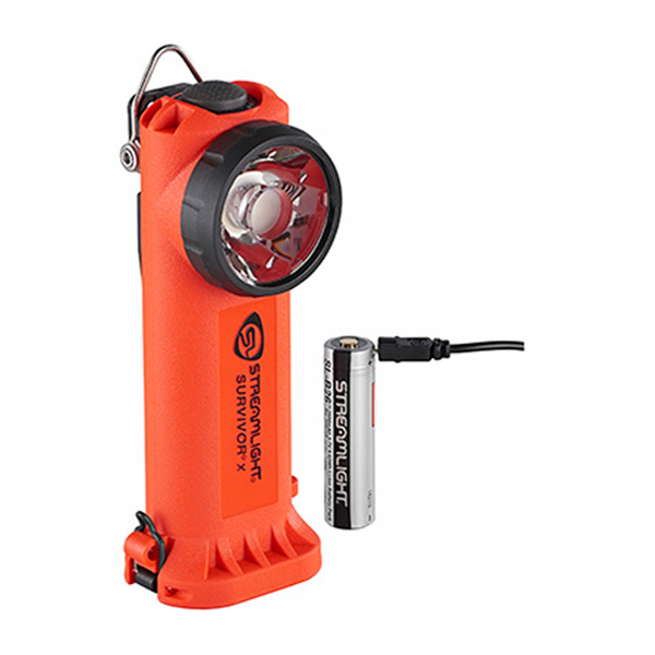 Streamlight Survivor®X Right Angle LED Flashlight; USB Model, (90044, 90244)