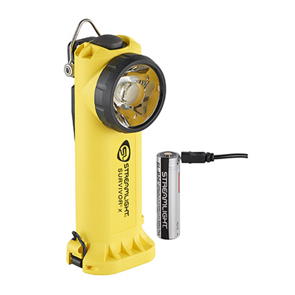 Streamlight Survivor®X Right Angle LED Flashlight; USB Model, (90044, 90244)