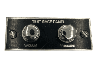 Akron Pressure/Vacuum Panel Adapter, Test Port Assembly, 44