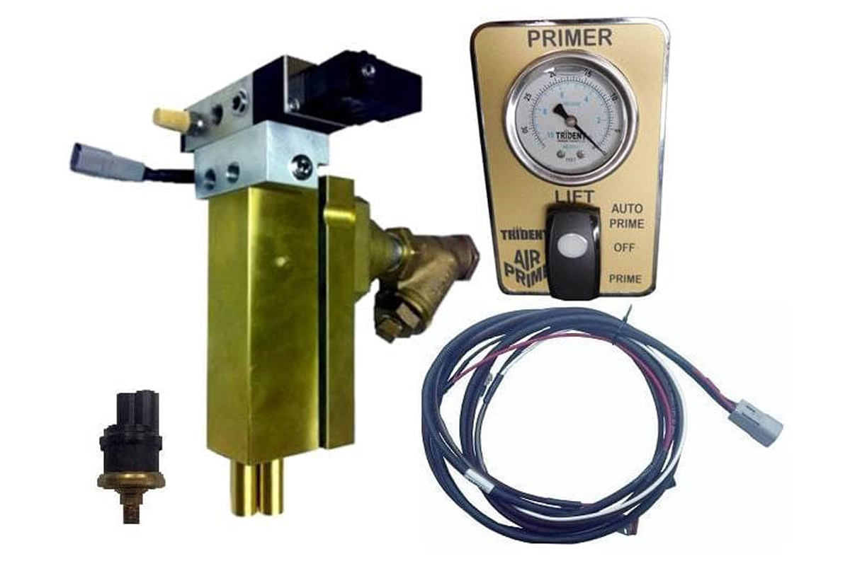 12V Trident Automatic Air Primer Assembly with Lift Gauge