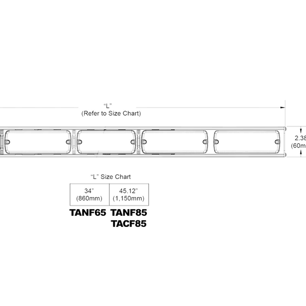 Traffic Advisor™ Front Load, TANF65, TANF85, TACF85,