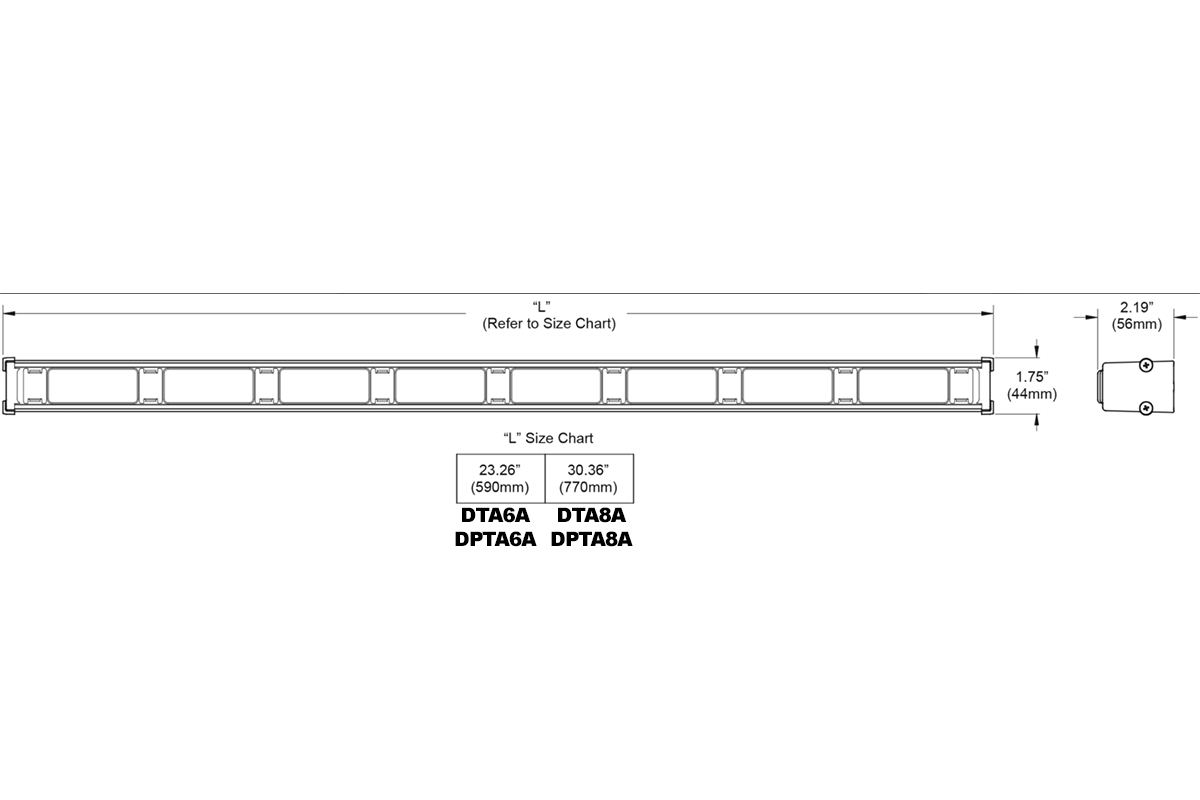 Traffic Advisor™  Dominator™  Series, DTA6A,DTA8A, DPTA6A, DPTA8A