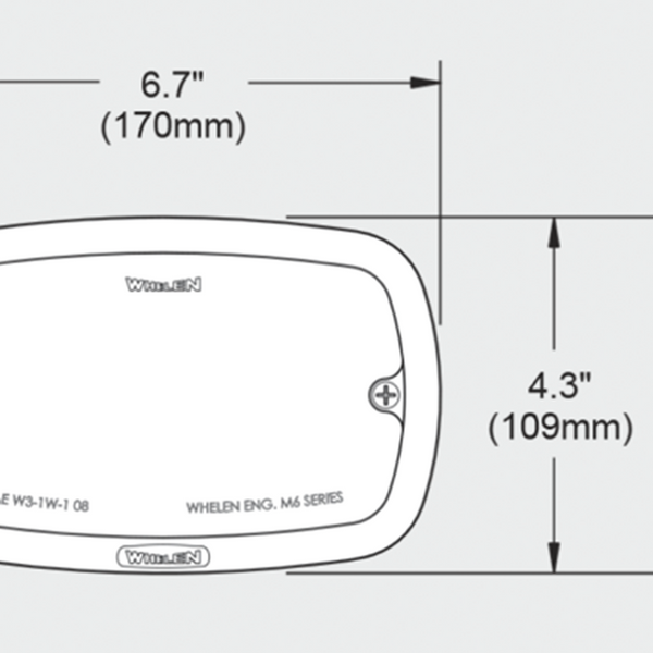 Whelen M6 Warning Light,