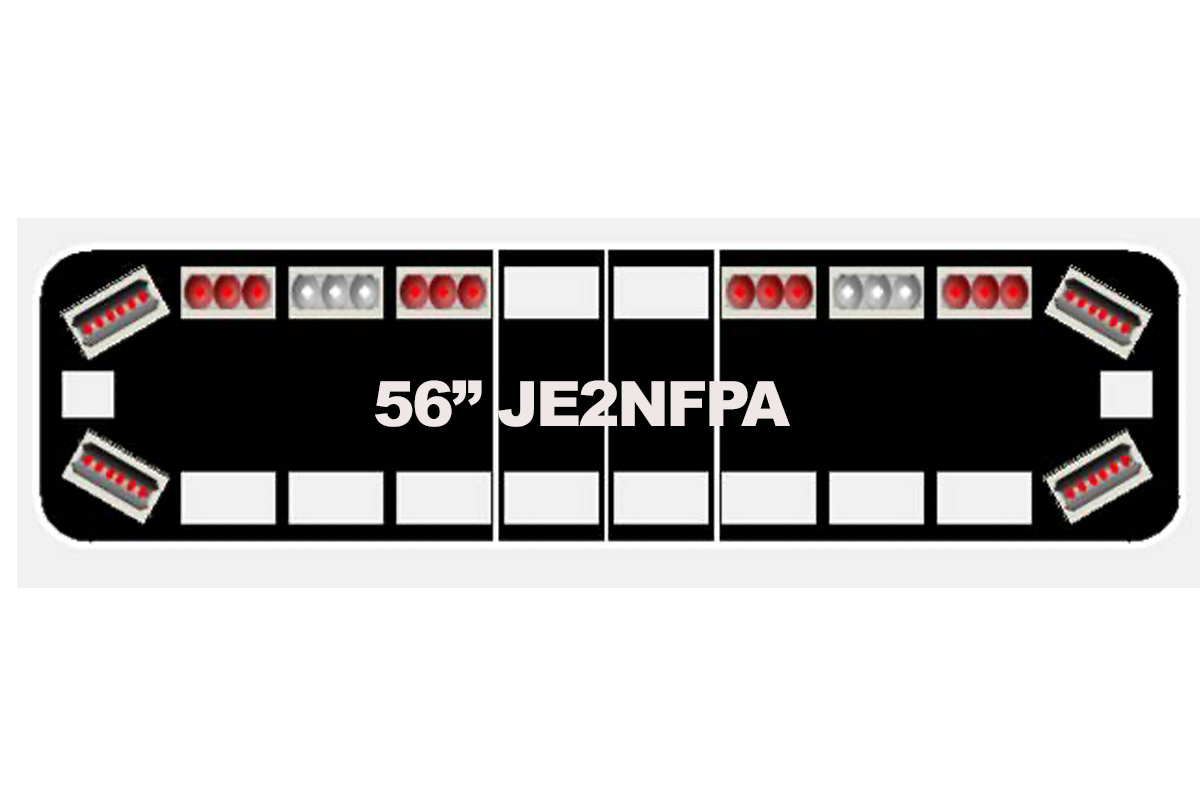 Whelen NFPA Justice Series Lightbars, JE