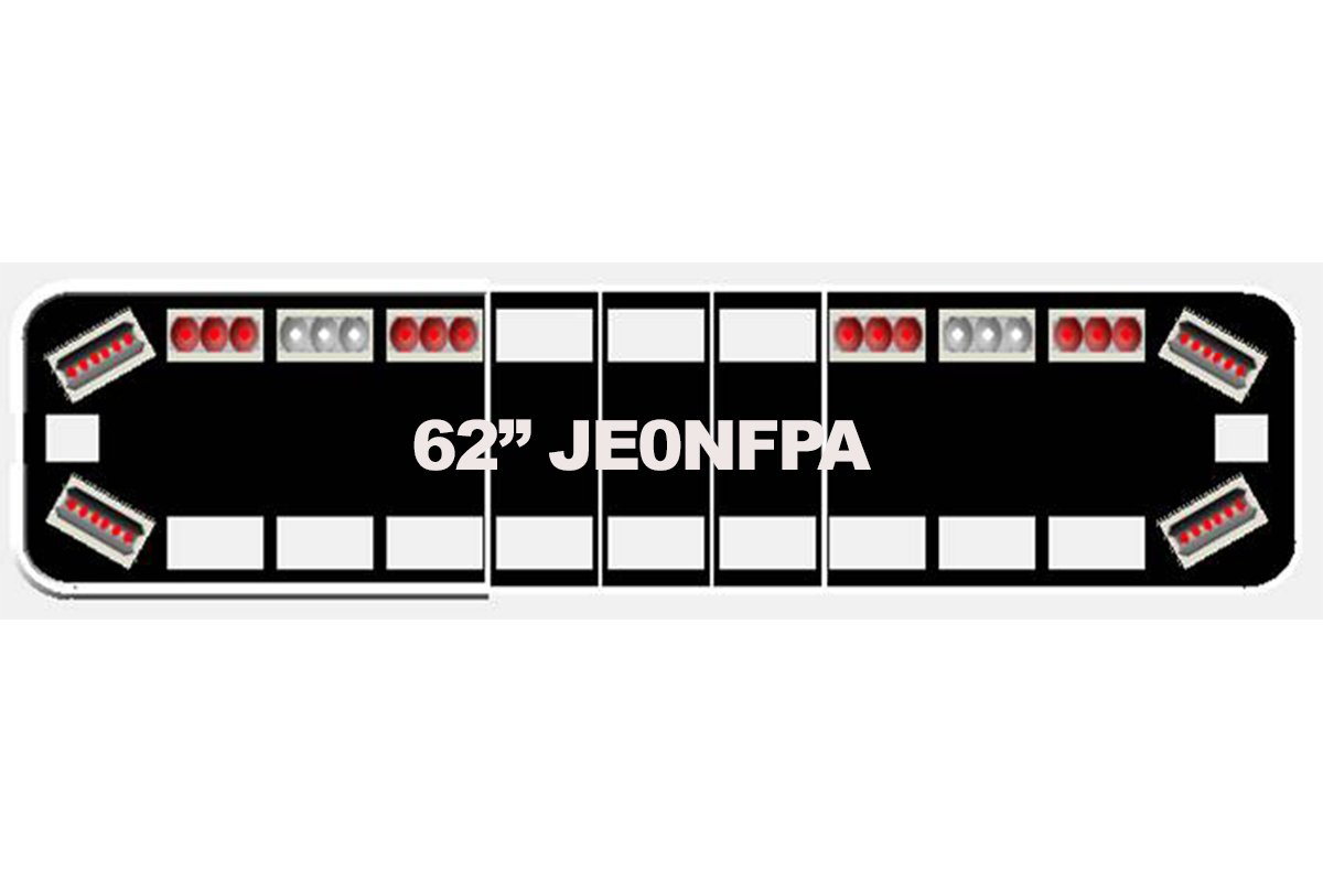 Whelen NFPA Justice Series Lightbars, JE