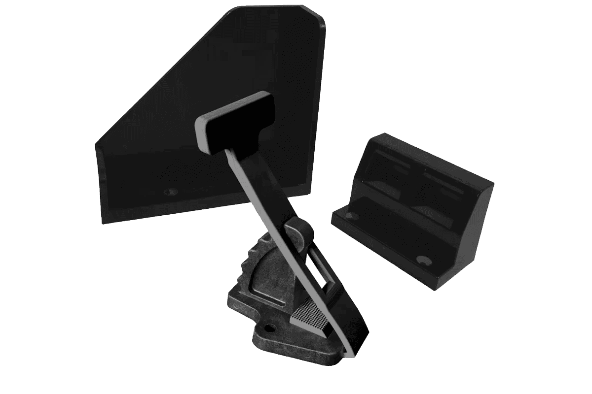 K5032-B  Halligan Tool Mounting Kit (Black Strap)