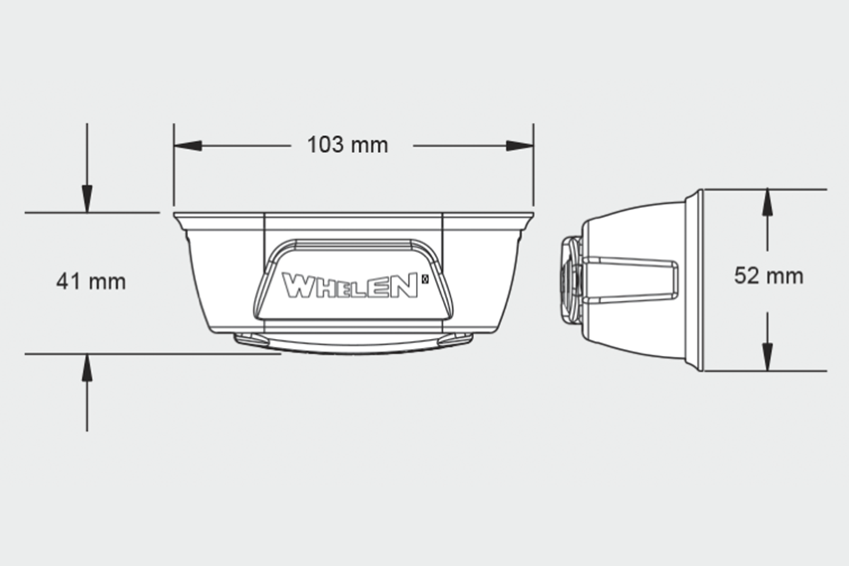 Whelen LINZ6 Series Warning Light, LED