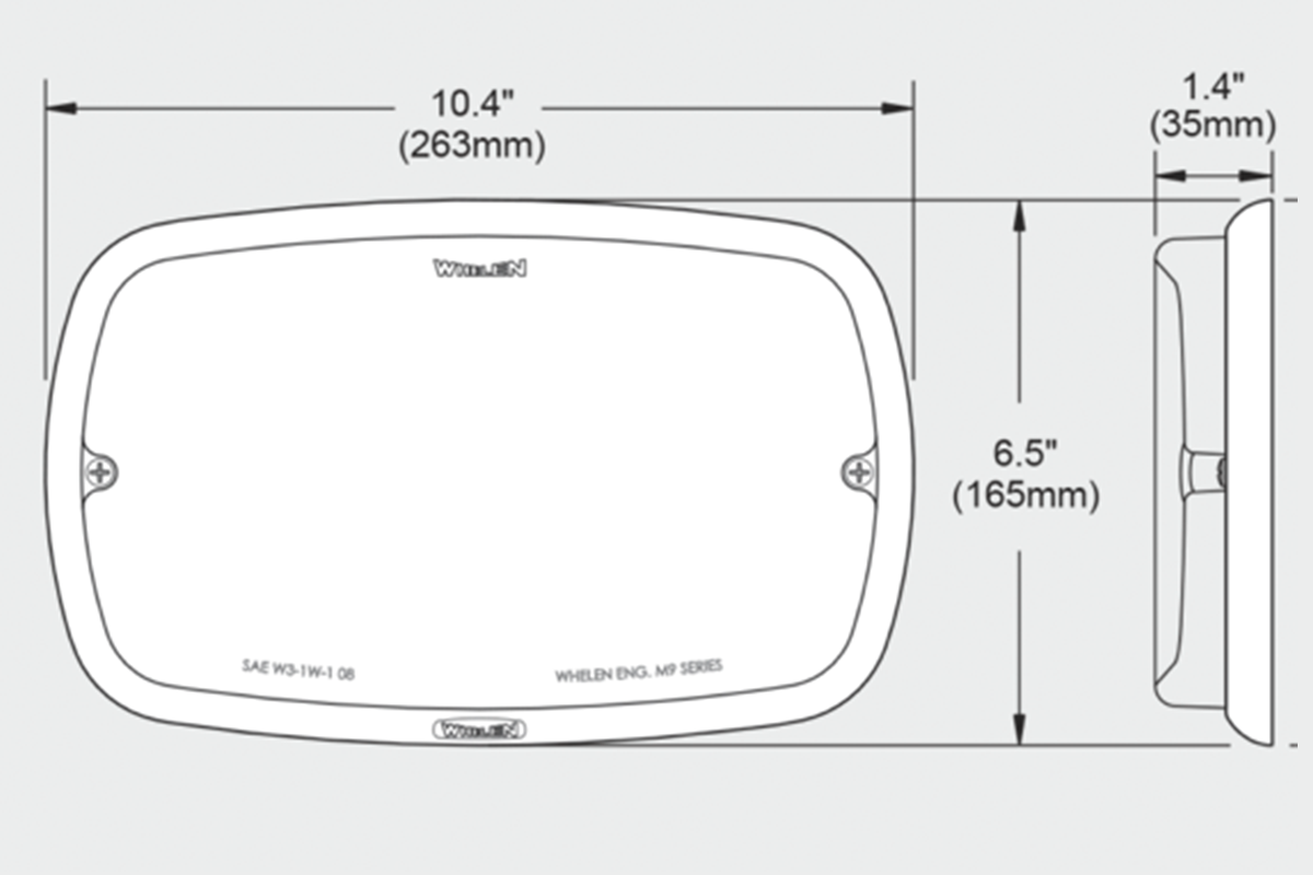 Whelen M9 Warning Light,