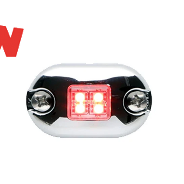 Whelen 0S Series Ajar Warning Light, Red