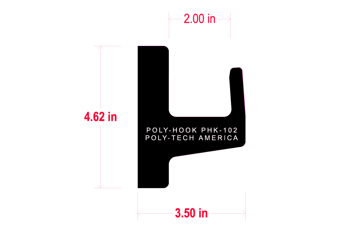 Poly Hook-Up Bracket, PHK