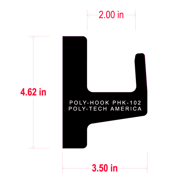 Poly Hook-Up Bracket, PHK