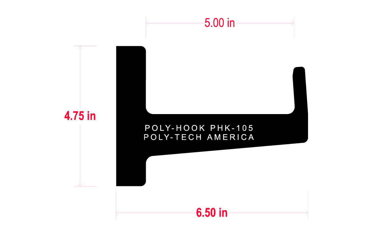 Poly Hook-Up Bracket, PHK