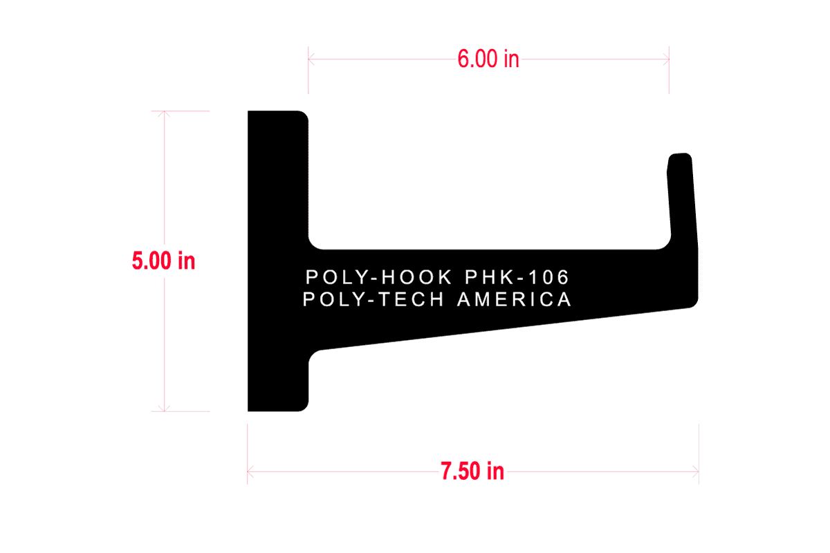 Poly Hook-Up Bracket, PHK