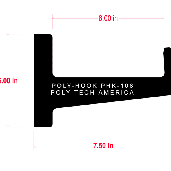 Poly Hook-Up Bracket, PHK