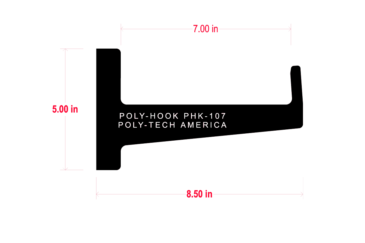 Poly Hook-Up Bracket, PHK