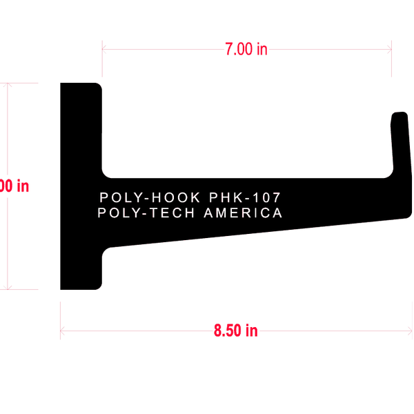 Poly Hook-Up Bracket, PHK