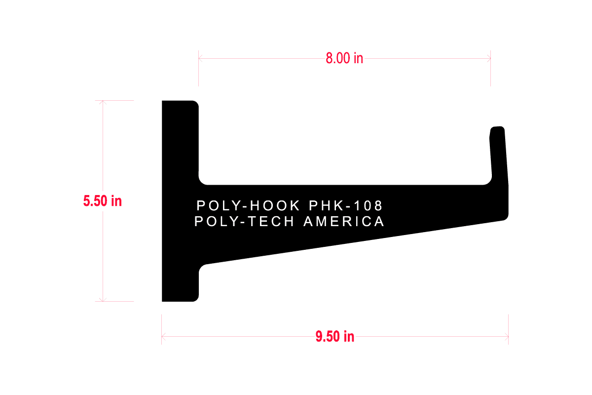 Poly Hook-Up Bracket, PHK