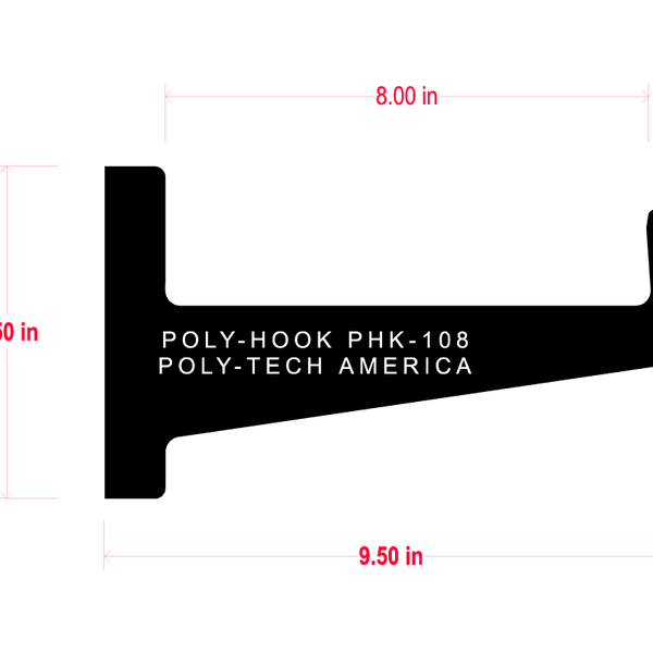 Poly Hook-Up Bracket, PHK