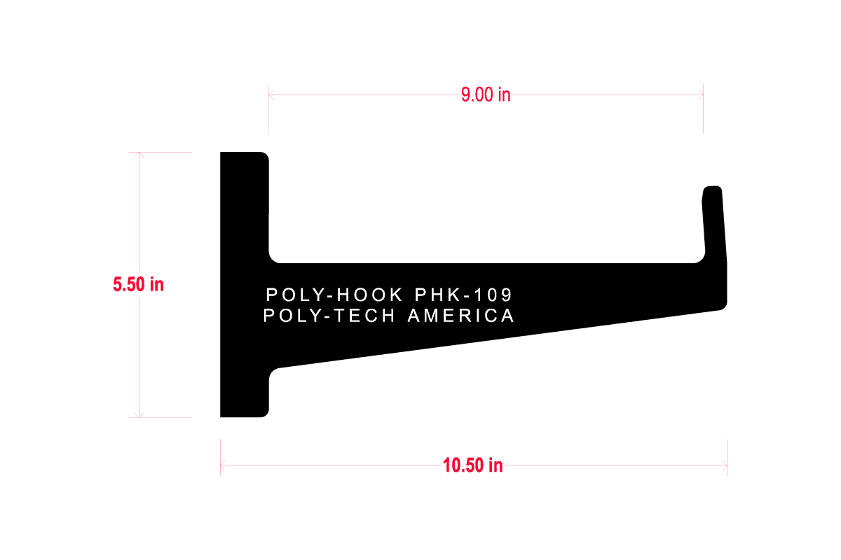 Poly Hook-Up Bracket, PHK