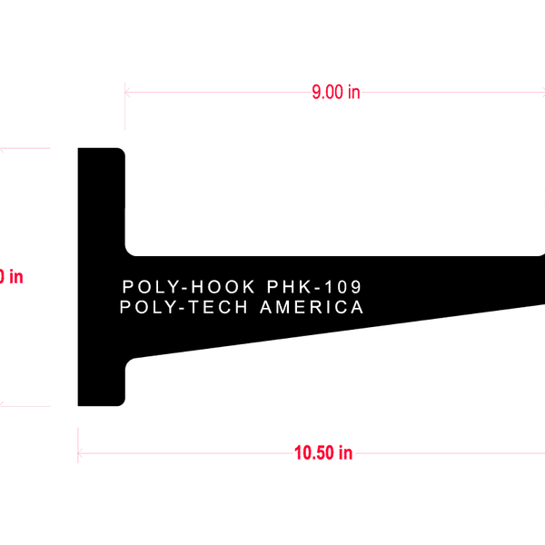 Poly Hook-Up Bracket, PHK