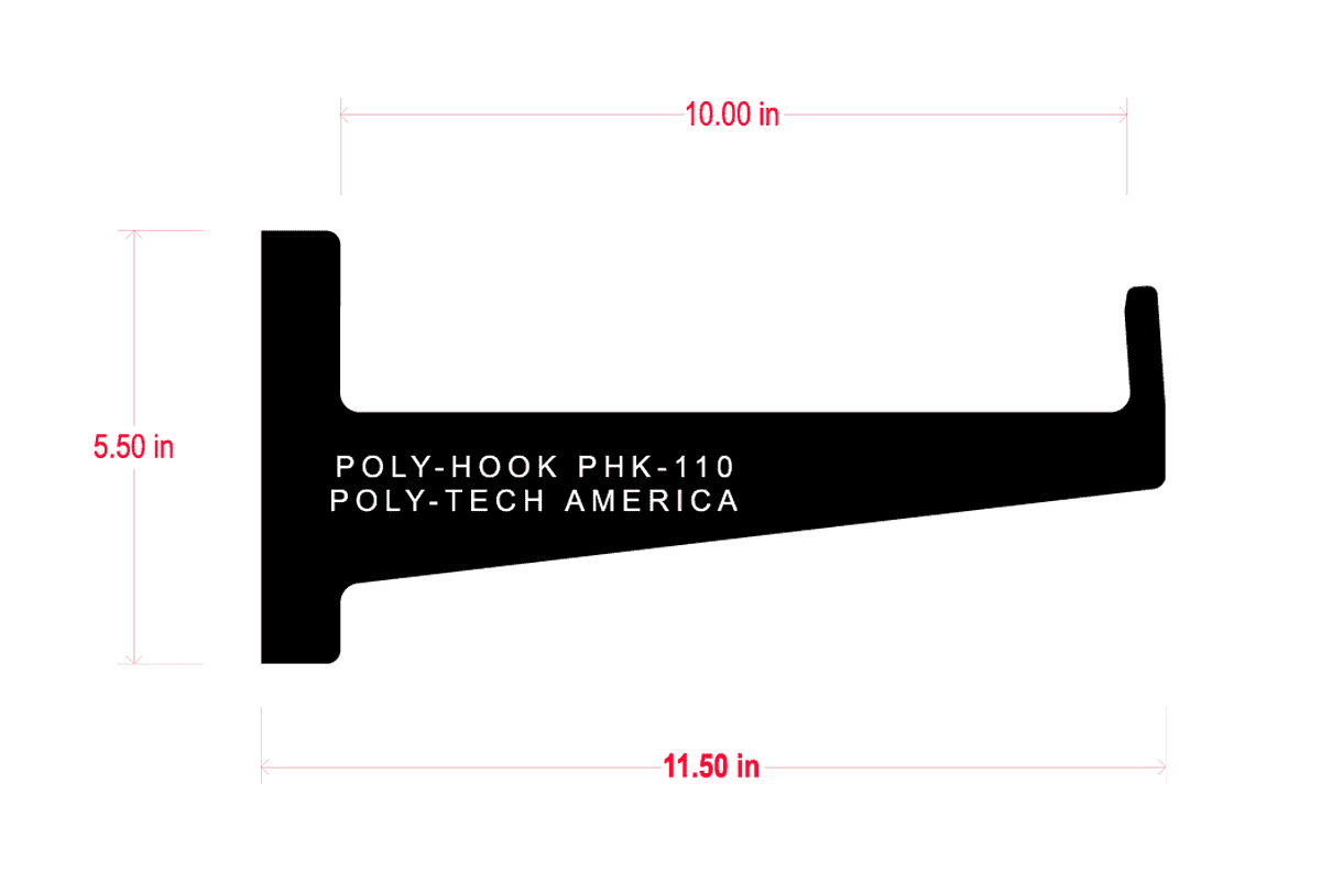 Poly Hook-Up Bracket, PHK