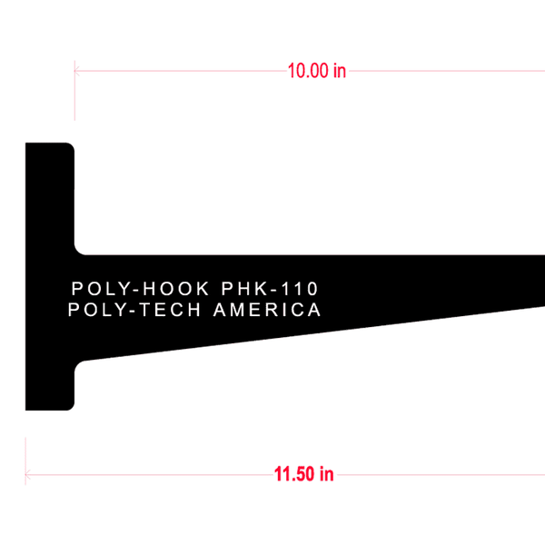 Poly Hook-Up Bracket, PHK