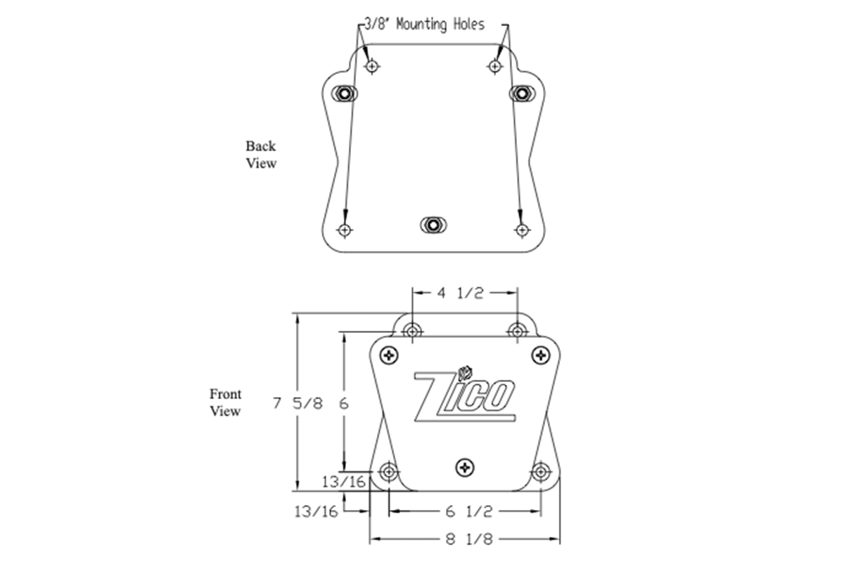 Heavy Rescue Mount - Sure Grip XL - Spreader, Combi or Cutter Bracket, SG-VM-XL