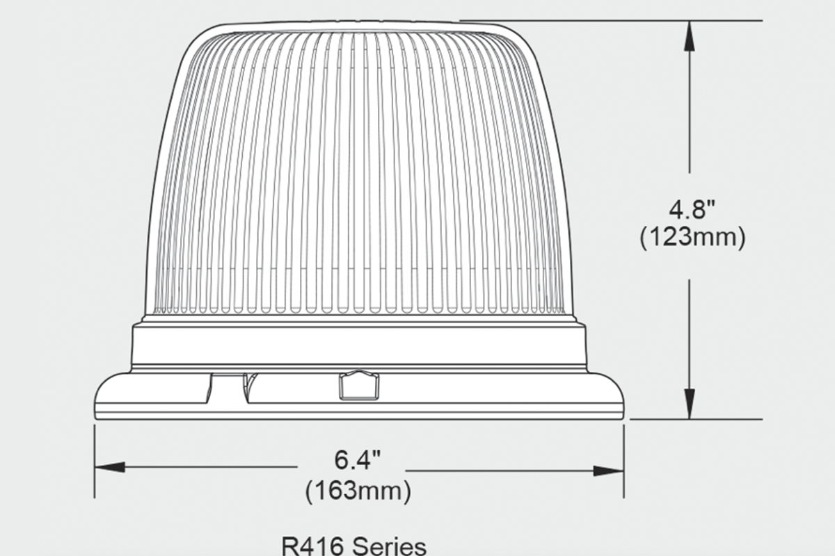 Whelen Rota-Beam™ R416 Series