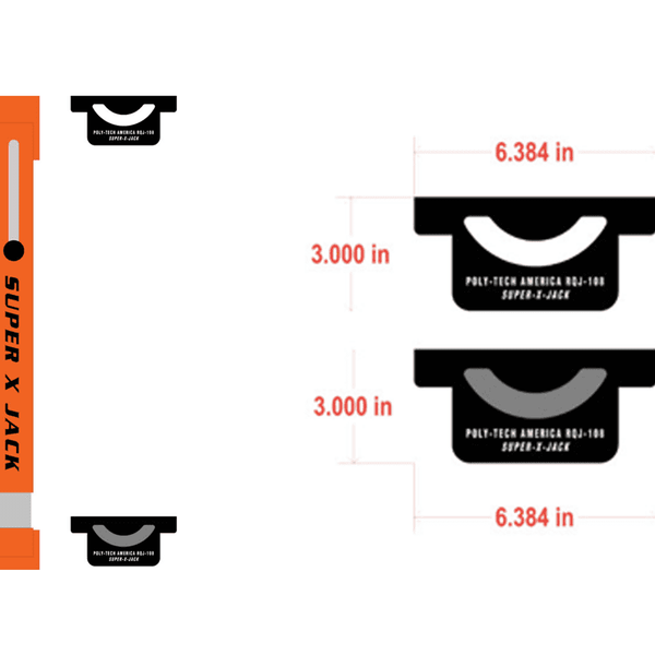 Res-Q-Jack, Super-X Strut and Jack Mount, RQJ-102, RQJ-108, RQJ-109