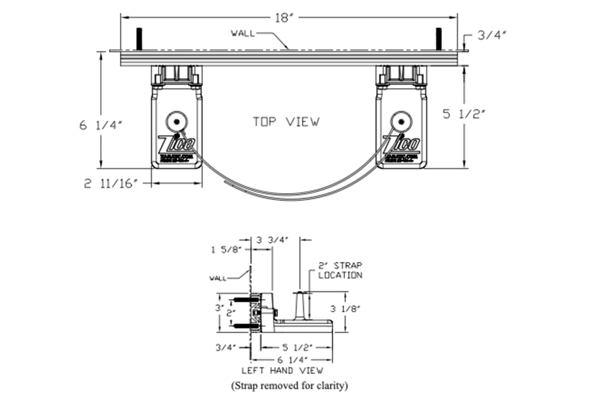 Heavy Rescue Tool Mount  - Spreader, Combi or Cutter Bracket, SG-VM-A