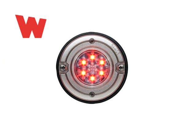 Whelen 3" Super LED Flashing Red Ajar Light